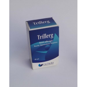 Trillerg anti-allergic sterile ophthalmic solution 10 mg 